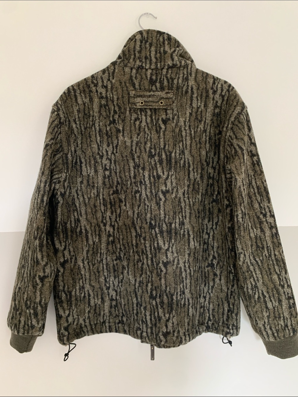 Limited Edition Filson Mossy Oak Milled Camo Wool Field Jacket - Green/Brown - Picture 8 of 12